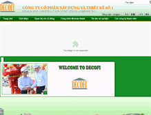 Tablet Screenshot of decofi.vn
